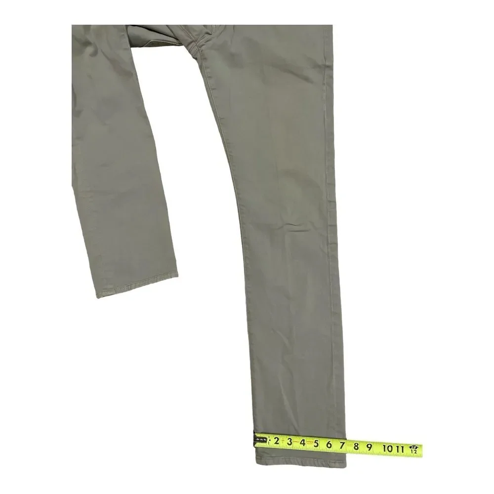 EUC AG Adriano Goldschmied The Graduate Tailored Leg Jeans 30x34 Beige‎